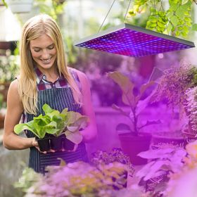 LED Grow Light Full Spectrum Hanging 225 LEDs Plant Grow Lamp Indoor Grow Light for Greenhouse Succulents Seedlings Plants Veg and Flower(15W LED