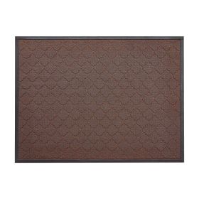 VEVOR Front Door Mat, 47 x 35 in Commercial Floor Mat for Indoor and Outdoor, Modern Stylish Carpet with TPE Backing