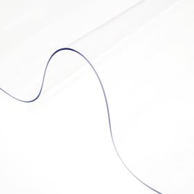 VEVOR Plastic Table Cover, 42"x96"x0.08", Transparent PVC Table Protector, Rectangle Clear Desk Mat