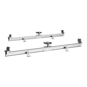 VEVOR Solar Panel Mounting Brackets, Solar Panel Mount Kit with 4 x 30" Aluminum Rails, 4 End Clamps and 2 Mild Clamps